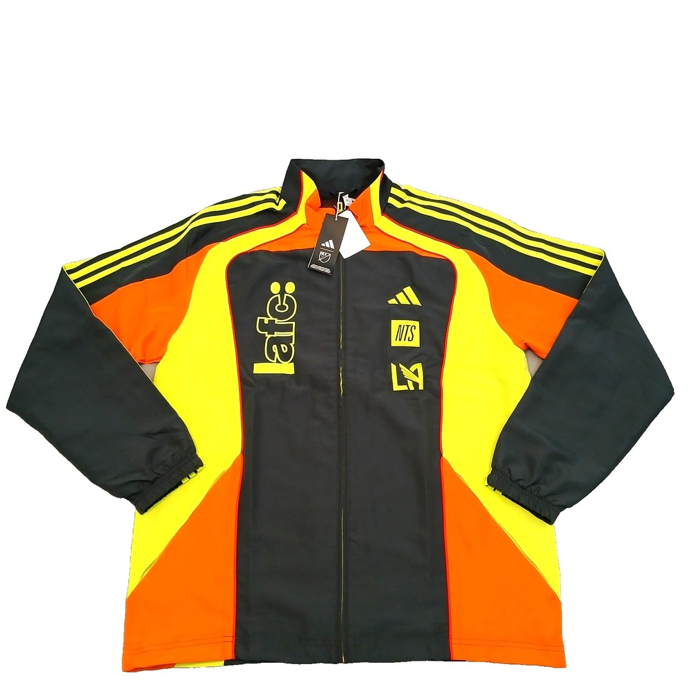Adidas LAFC Los Angeles FC NTS Full Zip Track Jacket MLS Soccer Men Size M New